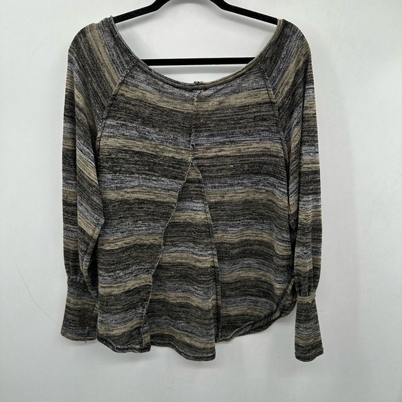 WE THE FREE Carolina Haaci marled oversized Boho natural lightweight sweater. XS - Picture 3 of 10